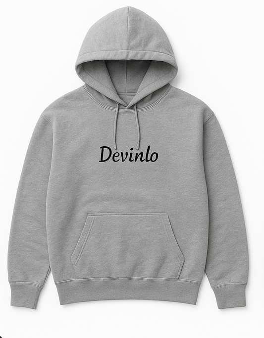 Devinlo Core Grey Hoodie